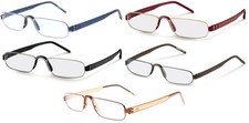 Praktische Rodenstock ProRead 2180 Lesebrille / Halbbrille mit weichem Stecketui