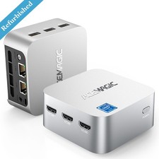 ACEMAGICIAN T8Plus 4K Mini PC Intel 12th Gen N-95 16GB RAM 1TB ROM Windows 11