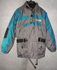 Herren Motorradjacke Fleeceinnenjacke Grau/Blau Gr. M UVEX Motorstyle