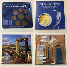 Griechenland Greece Grèce Euro KMS Kursmünzensätze BU 2002-2022, AUSWAHL (R12-4