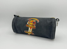 Vintage Retro Ed Hardy 2009 schlamper etui Federmappe Mäppchen Tasche Beutel GUT