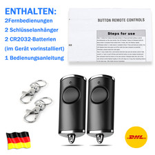 2Stück Garagentor Handsender