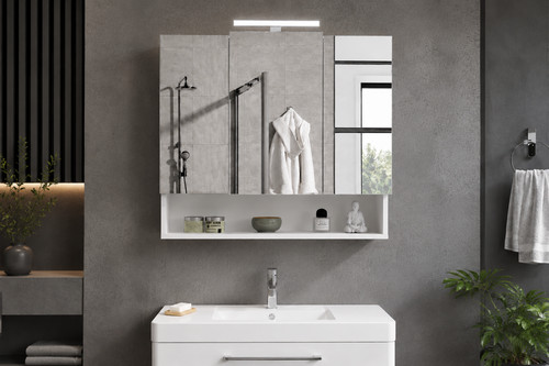 Spiegel schrank seven h - spiegel-schrank, b/h/t