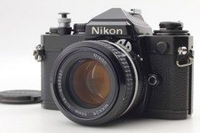 [Fast neuwertig] Nikon FE schwarze analoge Kleinbildkamera Ai Nikkor 50 mm...