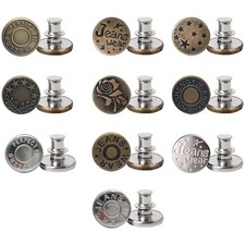 17mm Jeans Knopf Ersatzkit 10