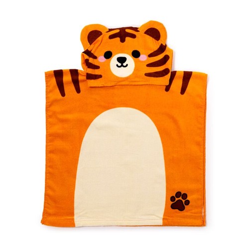 Kinderponcho tiger badeponcho - kinderponcho,