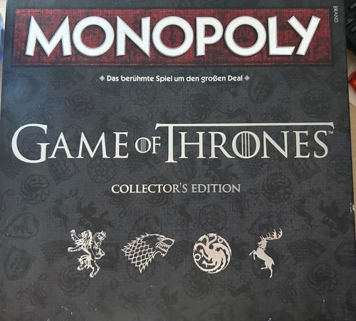 Monopoly game thrones - game,