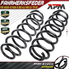 2x Federn Fahrwerksfeder