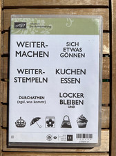 Stampin Up Stempelset ZUR AUFMUNTERUNG, sehr selten