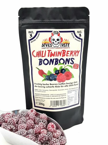 Chili twinberry bonbon - chili,