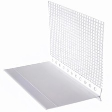 40x PVC Sockelkantenprofil