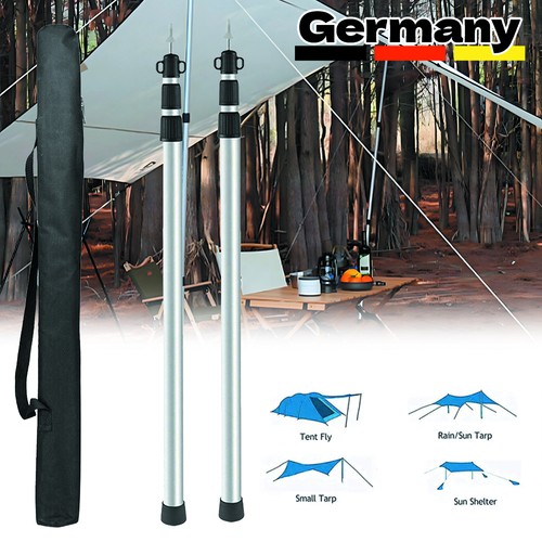 Teleskop zeltstange alu - 2x,