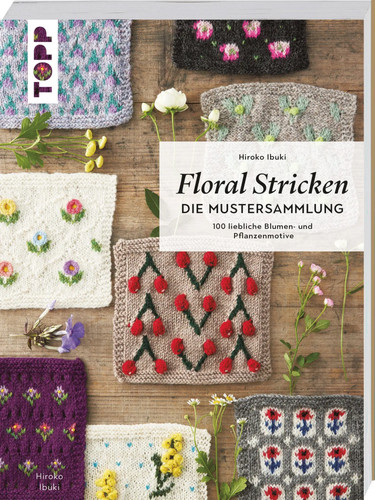 Floral stricken die - stricken.,