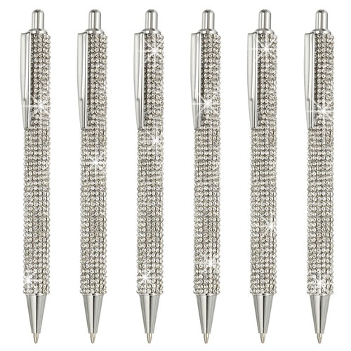 Strass kugelschreiber 6er - strass,
