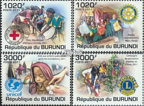 Briefmarken burundi mi - briefmarken,