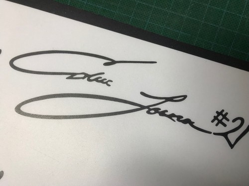 Eddie lawson signatur - lawson,