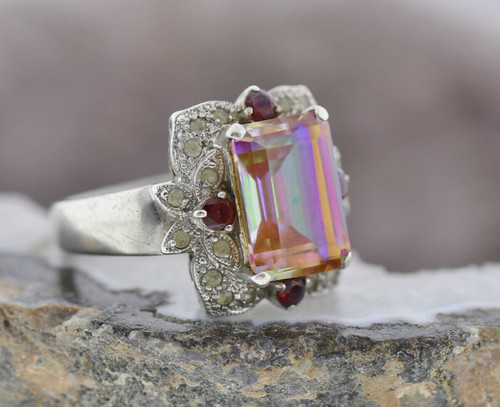 Art deco ring - ring, 925