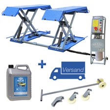 Twin Busch ® Reifendienst Scherenhebebühne 3,0t - inkl. Öl, Versand und Mobilkit