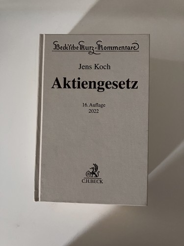 Koch aktg aktiengesetz - aktg,,