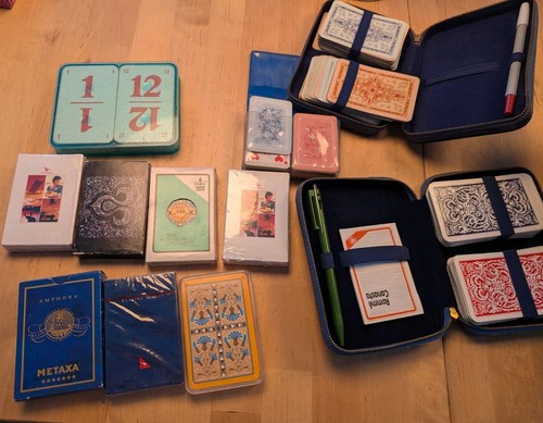 Playing cards skat - cards., 11er