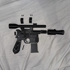 Han Solo DL-44 Blaster Bausatz – 1:1 Maßstab, DIY, Zum Selber Bauen Star Wars