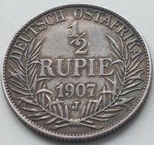 Deutsch-Ostafrika, 1/2 Rupie