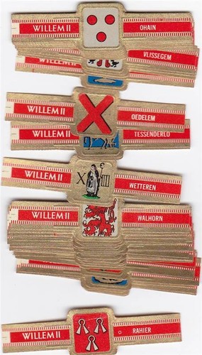 Zigarrenbanderolen willem - 40,