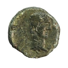 Tiberius and Rhoemetalces II king of Thrace 19-36 AD,AE19, 3,57 g  LOK-T020