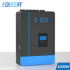EDECOA Hybrid Inverter 24V 48V