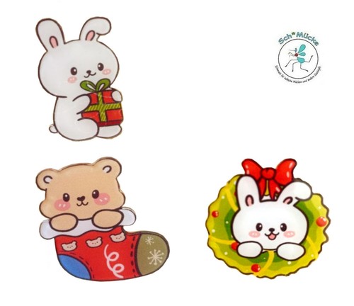 Anstecker weihnachten kinder - anstecker,