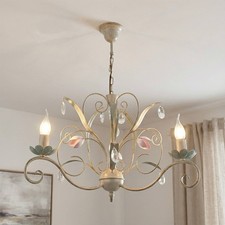 Pendelleuchte Weiß 3x E14