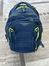 Satch Match Schulrucksack dunkelblau giftgelb 30 l | Satch school backpack 30 l