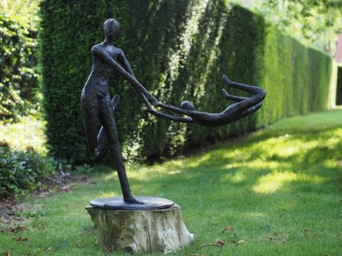 Bronzefigur tanzendes paar - tanzendes,