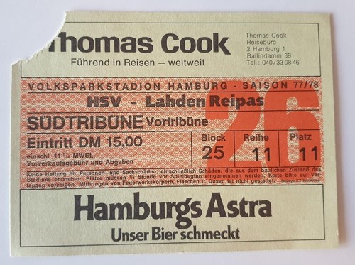 Ticket 77 hamburger - ticket, ec