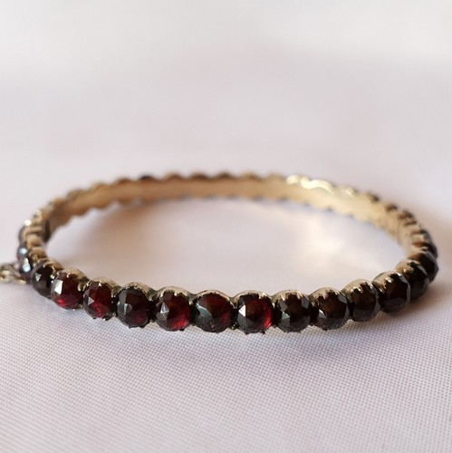 Alter granat armreifen armreif - granat,