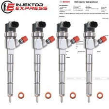 4x 0445110159 Einspritzdüse Injektor OPEL ASTRA H VECTRA C ZAFIRA B 1,9 CDTI