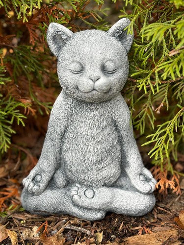 Dekofigur schlafende katze - dekofigur,