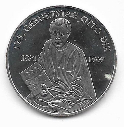 Silbermedaille 125 geburtstag - 125.,