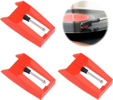 3 Stück Plattenspieler Nadel