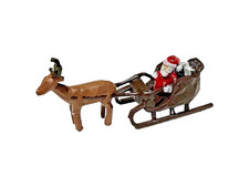 Weihnachtsmann mit Schlitten