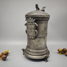Zinn Prunkkanne Zunft 1821
