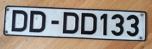 Altes brd nummernschild - brd,