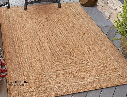 Teppich jute läufer - jute,