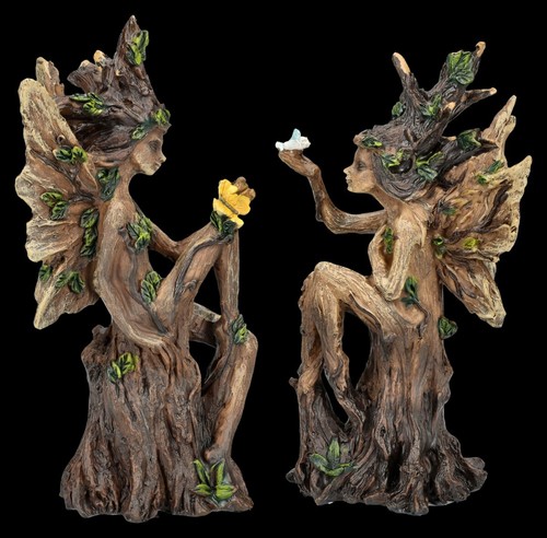 Waldfeen figur 2er - figur, set