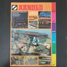 Arnold rapido, Katalog, 1976/1976, DIN A 4, 52 Seiten, N-Modellbahnen, top