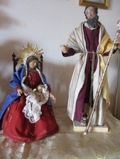 Krippenfiguren  antik 45 cm