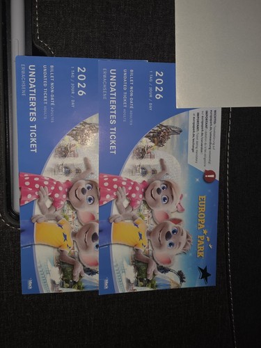 Europapark undatierte ticket - europapark,