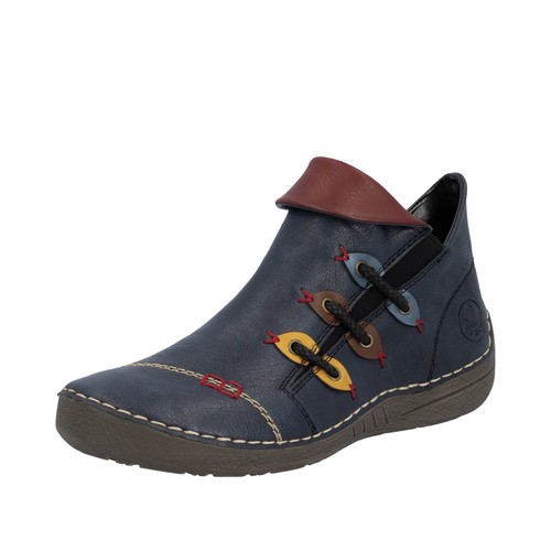 Rieker kurzstiefel dunkelblau - rieker,