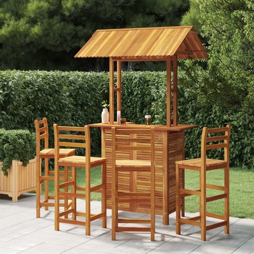 Gartenbar set massivholz - gartenbar,