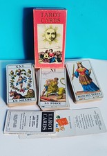1970 Schweizer Tarotkarten Deck Kaplan x78 + Anleitung